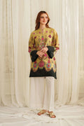 Mustard Floral Printed Co-ord Set for Women