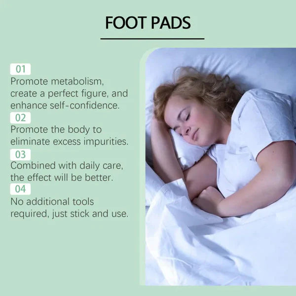 ✨ Gentle Foot Pads – Relaxing Overnight Care (Pack of 10)