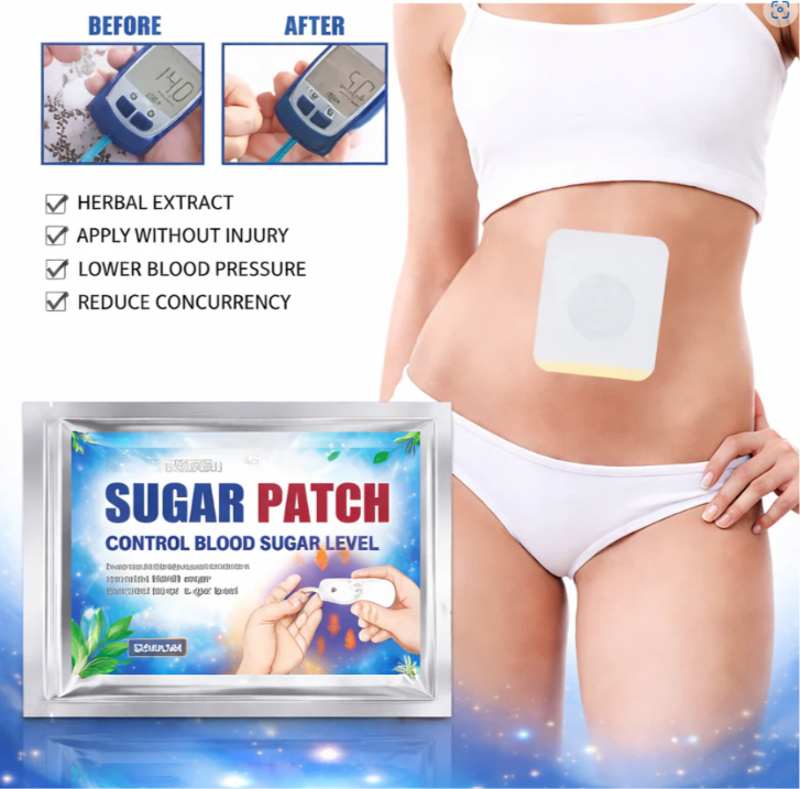 Diabetic - Blood Sugar Control Patch🌿(Pack of 10)@399🥳