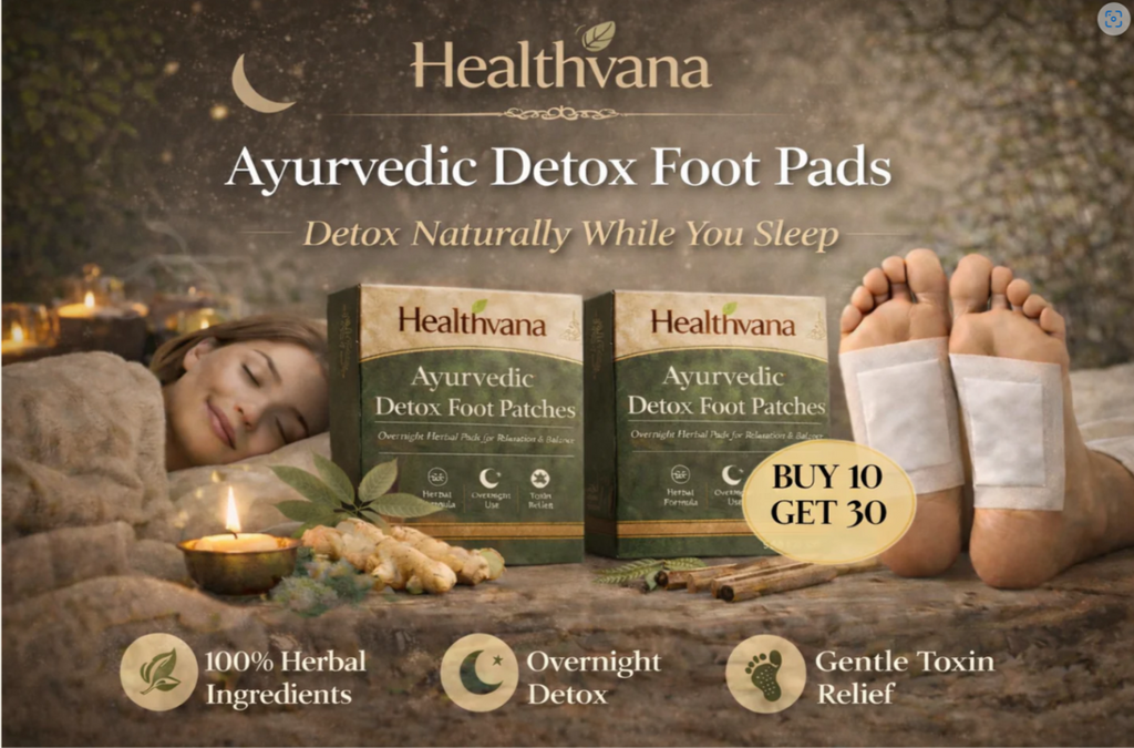 Healthvana Authentic Detox Patches ( Pack of 10)@399