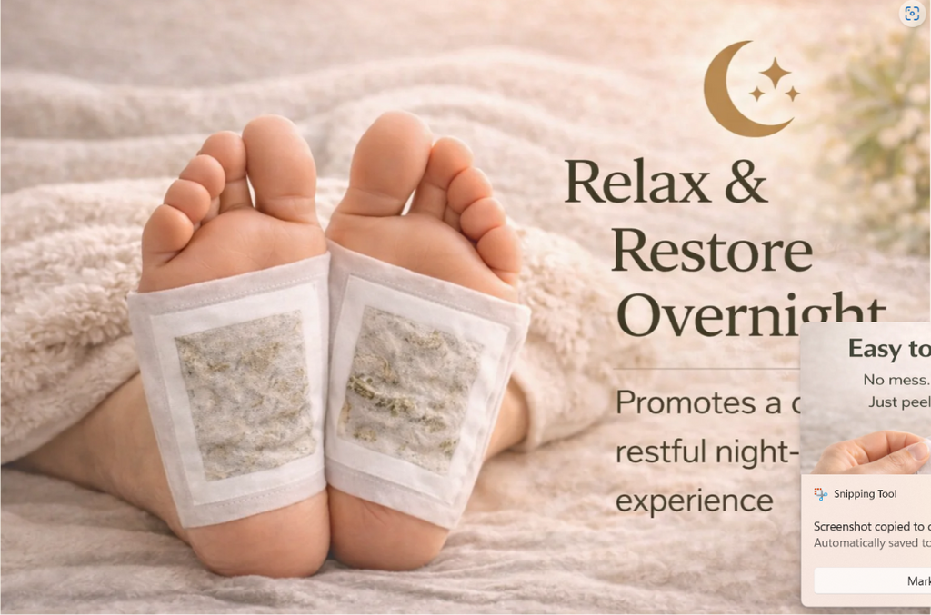 Vedacure Ayurvedic 100% Herbal & Gentle Ingredient Foot Patches (Pack of 10)