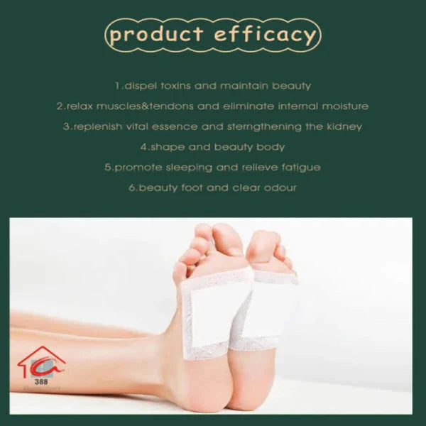 ✨ Gentle Foot Pads – Relaxing Overnight Care (Pack of 10)