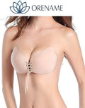 Women Stick-on Heavily Padded Bra (Beige Free Size